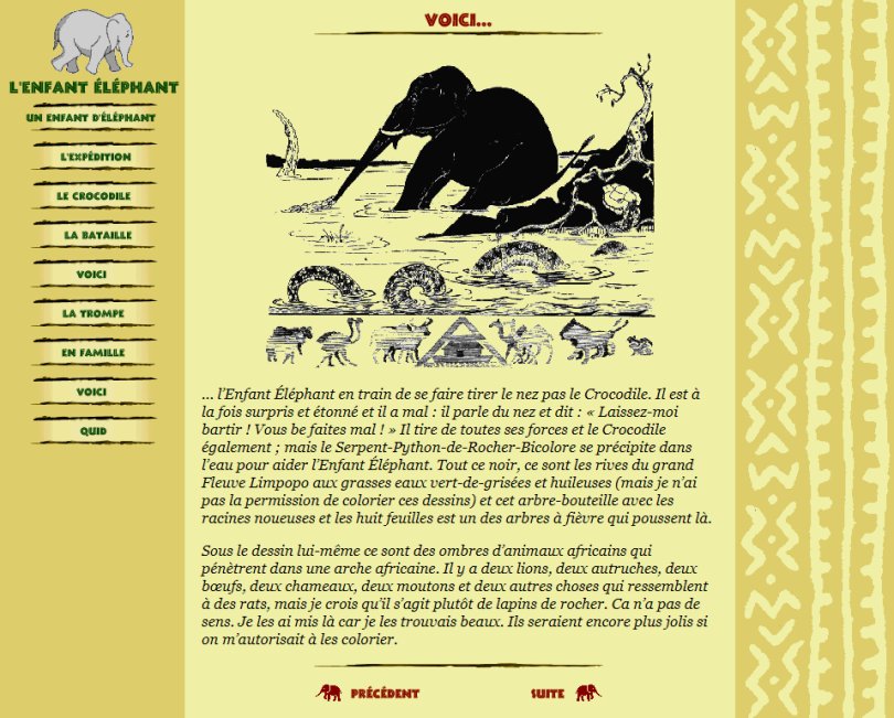 L’Enfant d’éléphant de Rudyard Kipling