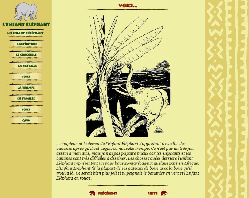 L’Enfant d’éléphant de Rudyard Kipling