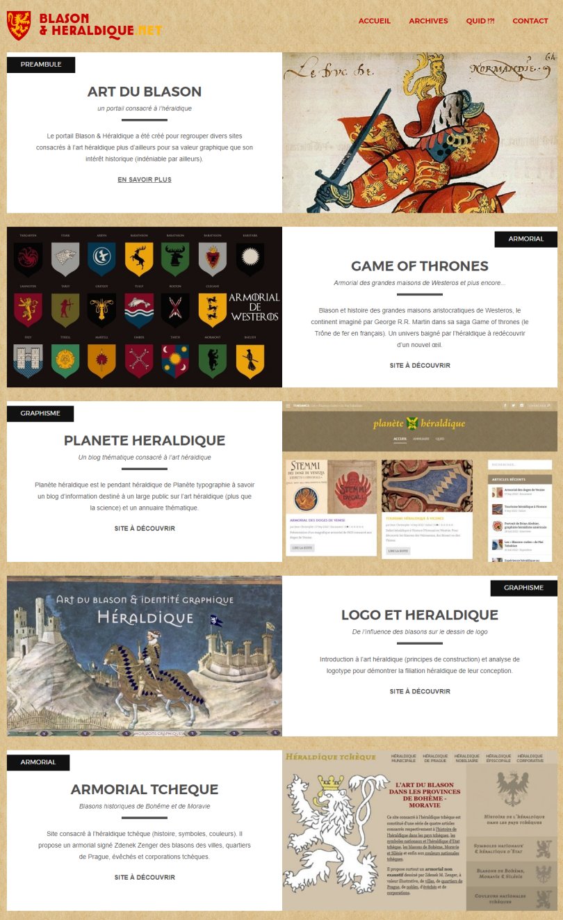 Blason & Héraldique