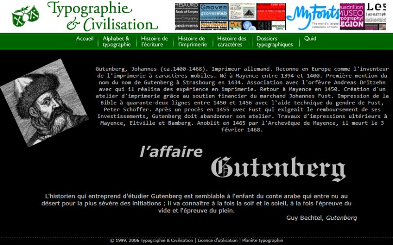 L’affaire Gutenberg