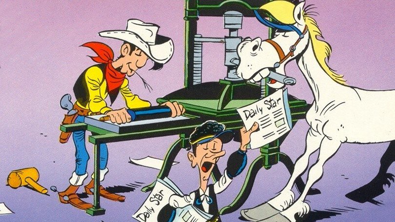 Lucky Luke et le Daily Star