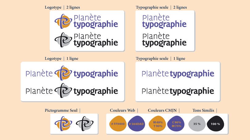 Planète typographie