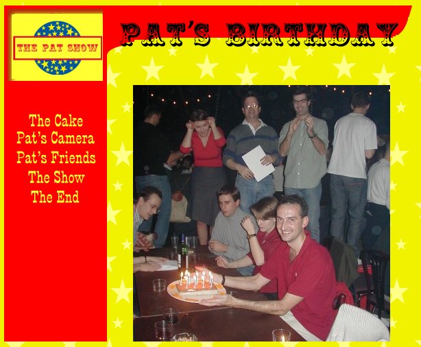 Anniversaire de Patrick