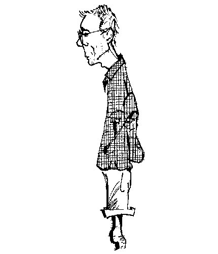 Caricature de Jean-Christophe Loubet del Bayle au Liban