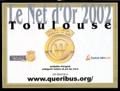 Wanadoo Net d’Or 2002