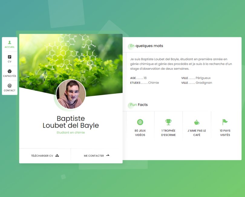 CV de Baptiste Loubet del Bayle