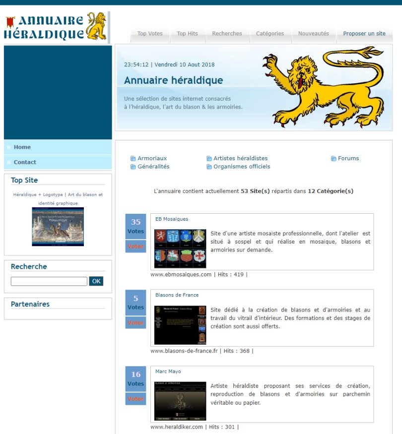 Annuaire héraldique