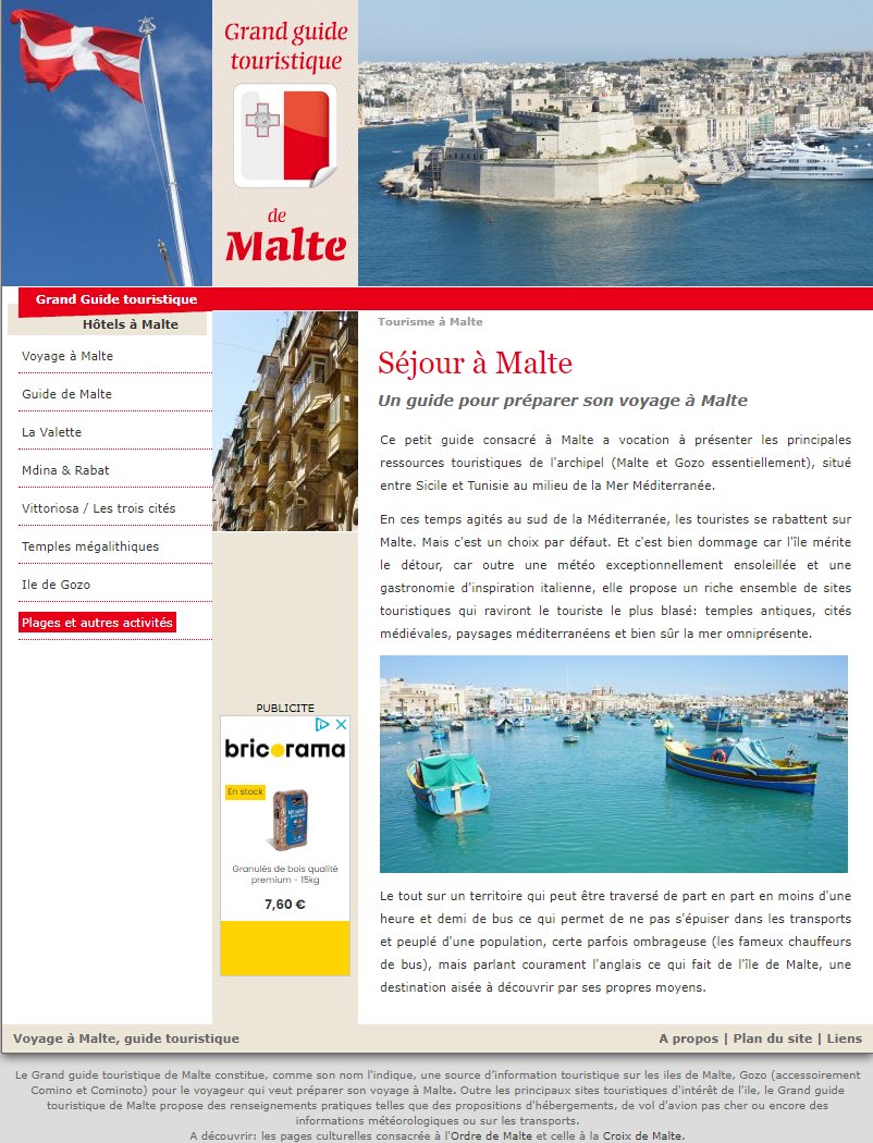Grand guide de Malte