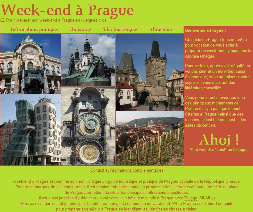 WE à Prague, République tchèque